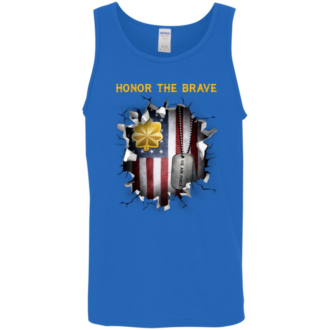 US Air Force O-4 Major Maj O4 Field Officer  - Honor The Brave - Honor The Brave Front Shirt
