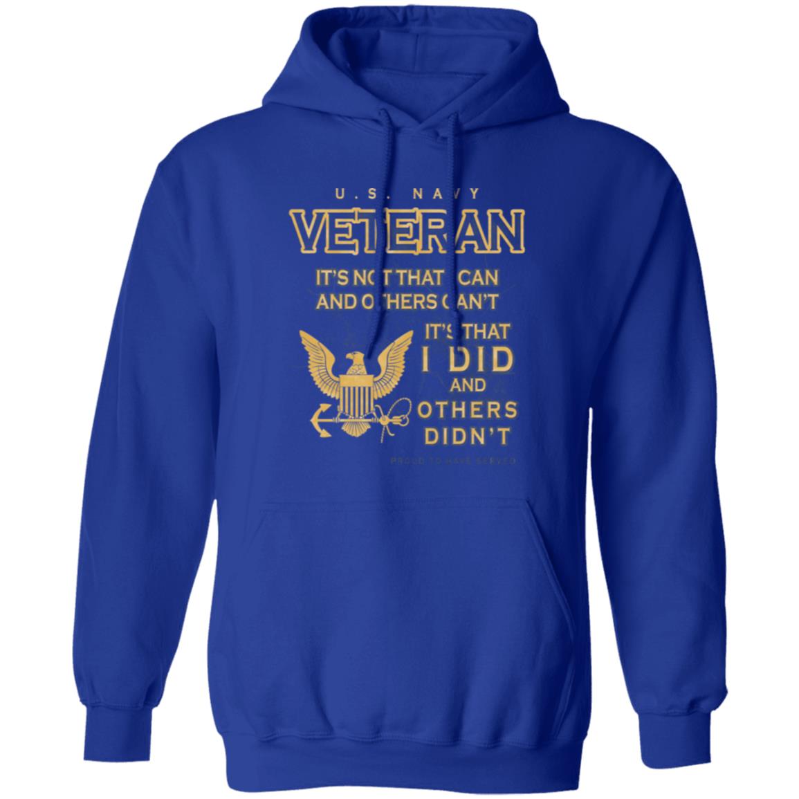US Navy Proud To Have Served Front Shirt