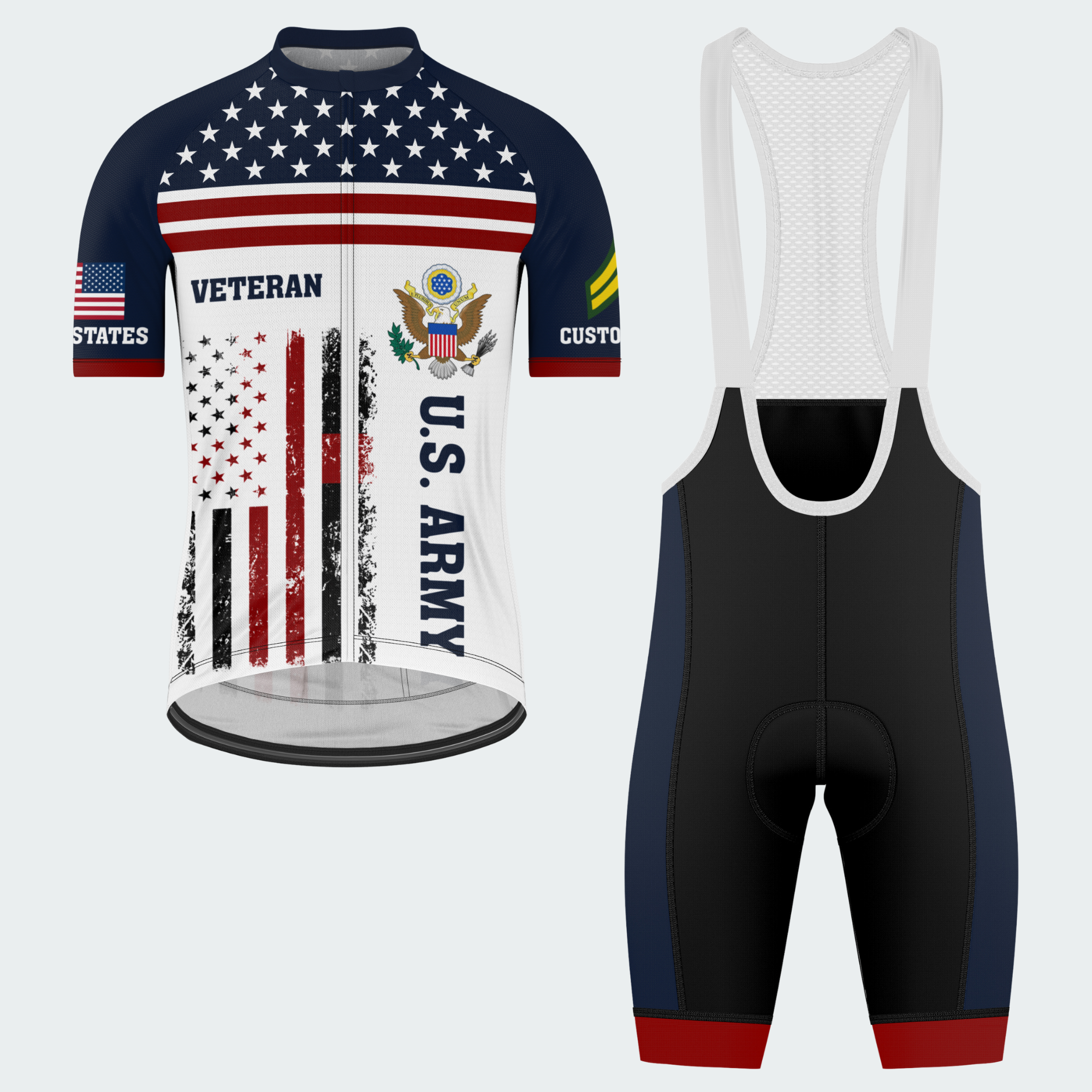 Men’s USA Veteran Honor Cycling Jersey & Kit