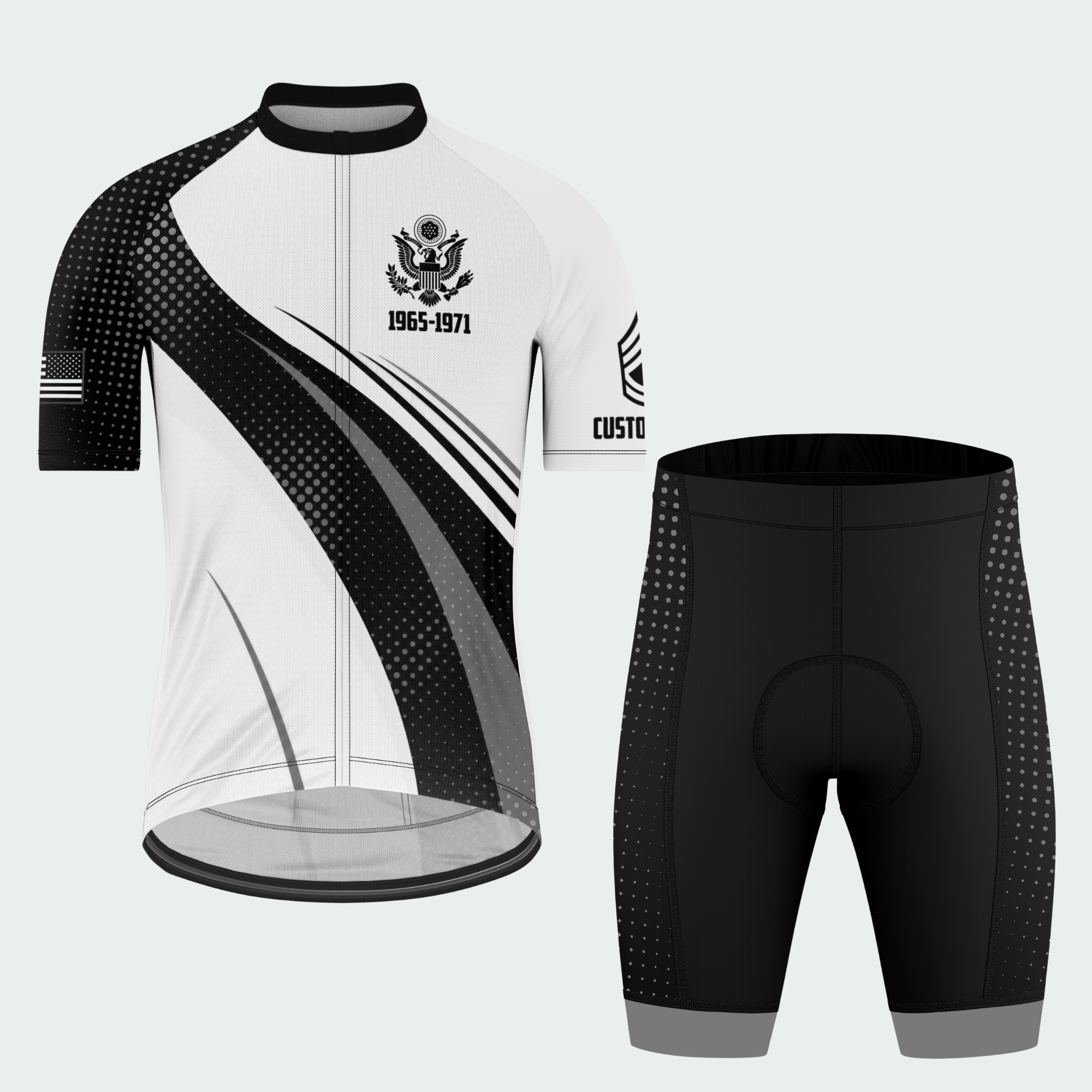 Men’s Personalized U.S. Army Veteran Pride Cycling Jersey & Kit