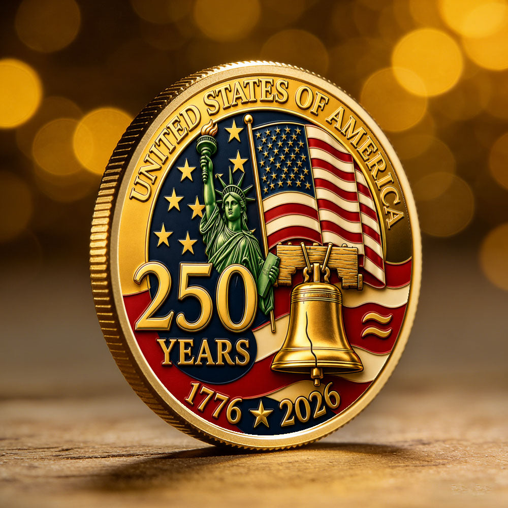 U.S. Military 250th Anniversary Custom Coin