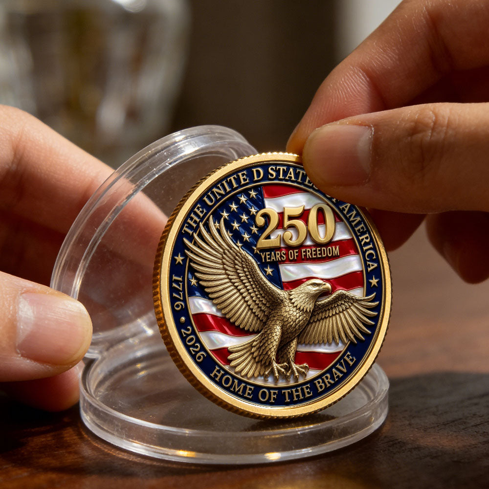 United States of America 250th Anniversary Freedom Challenge Coin