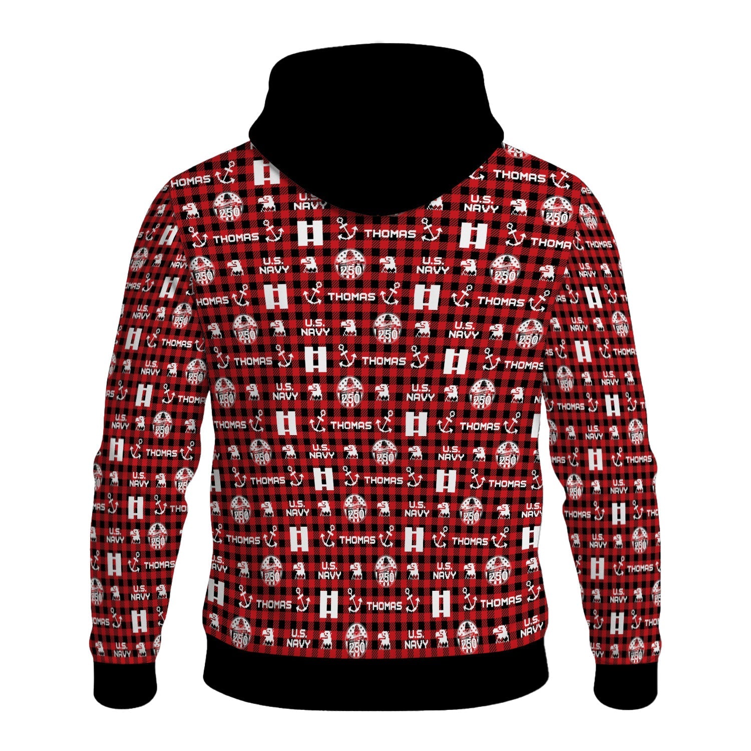 Personalized US Navy 3D All Over Print Hoodie KAH3D02