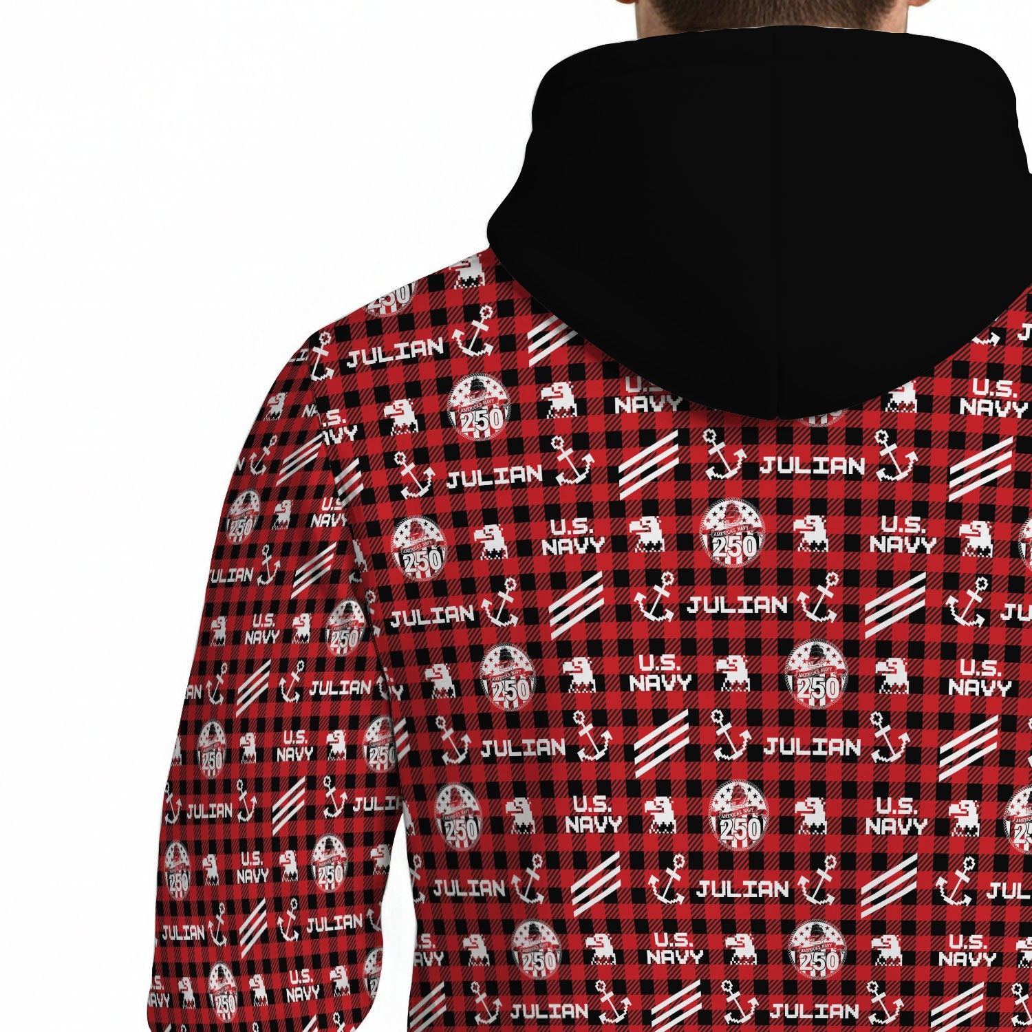 Personalized US Navy 3D All Over Print Hoodie KAH3D02