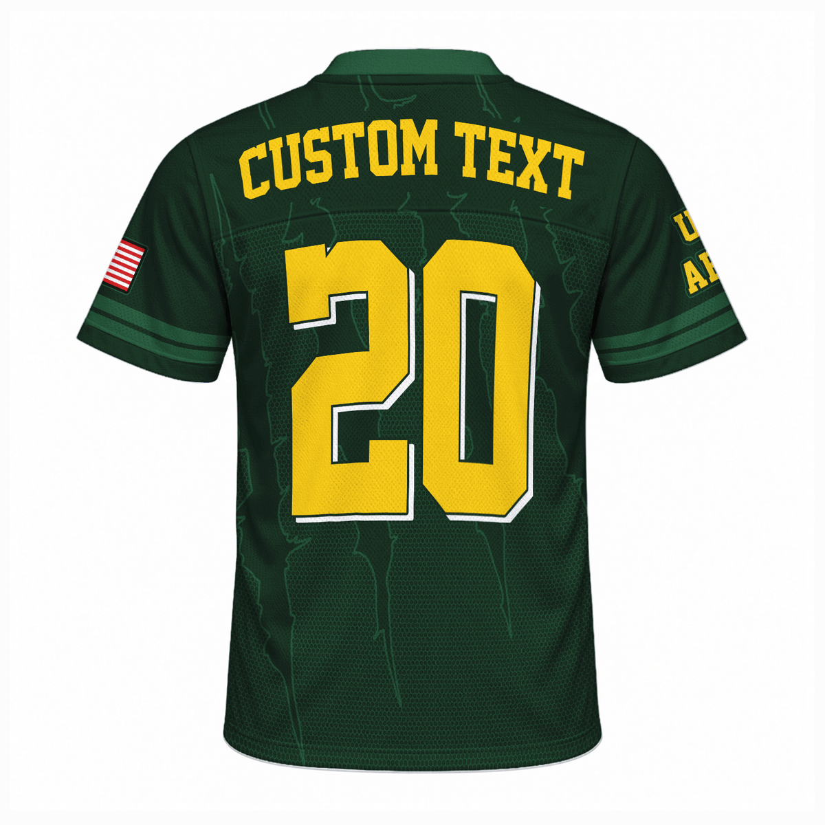 Personalized Army Veteran Jersey Custom Rank, Name and Jersey Number  Military Gift