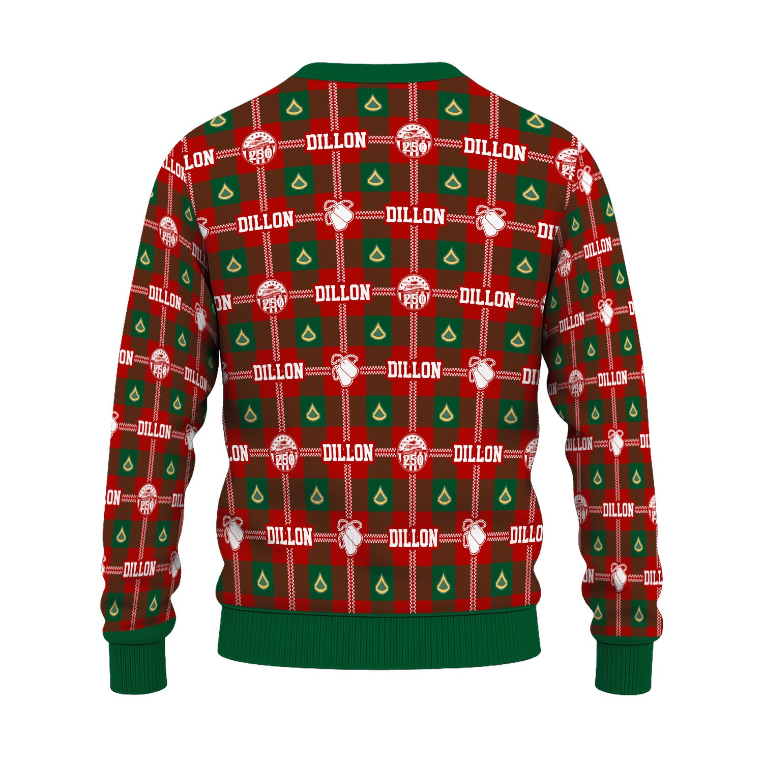 Custom Ranks And Text US Army Ugly Christmas Sweater for Women Men KAUST05