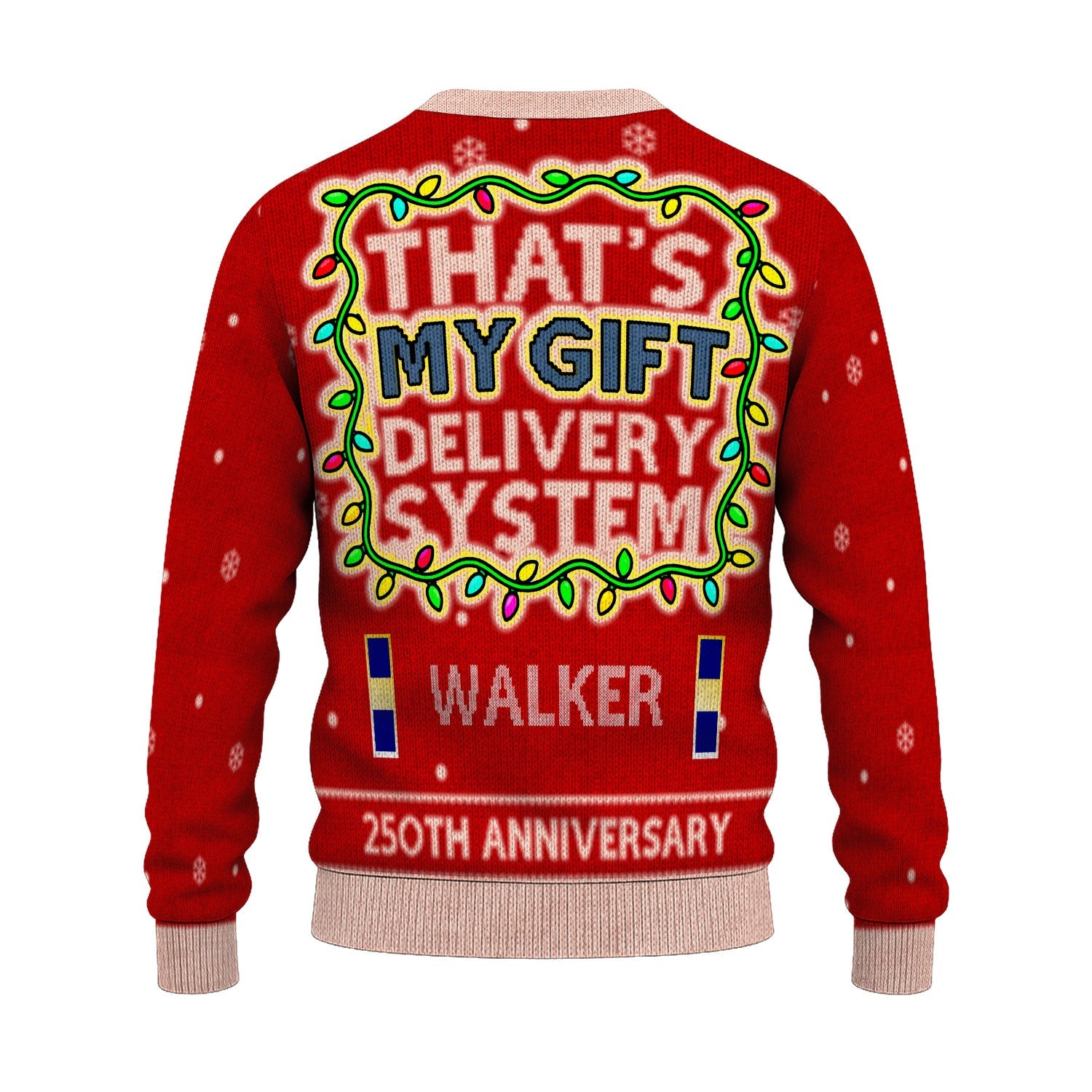 Personalized US Navy Christmas Ugly Sweater KAUST15