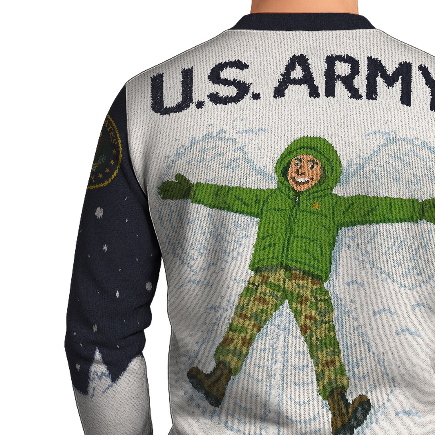 US Army This We'll Defend Ugly Christmas Sweater