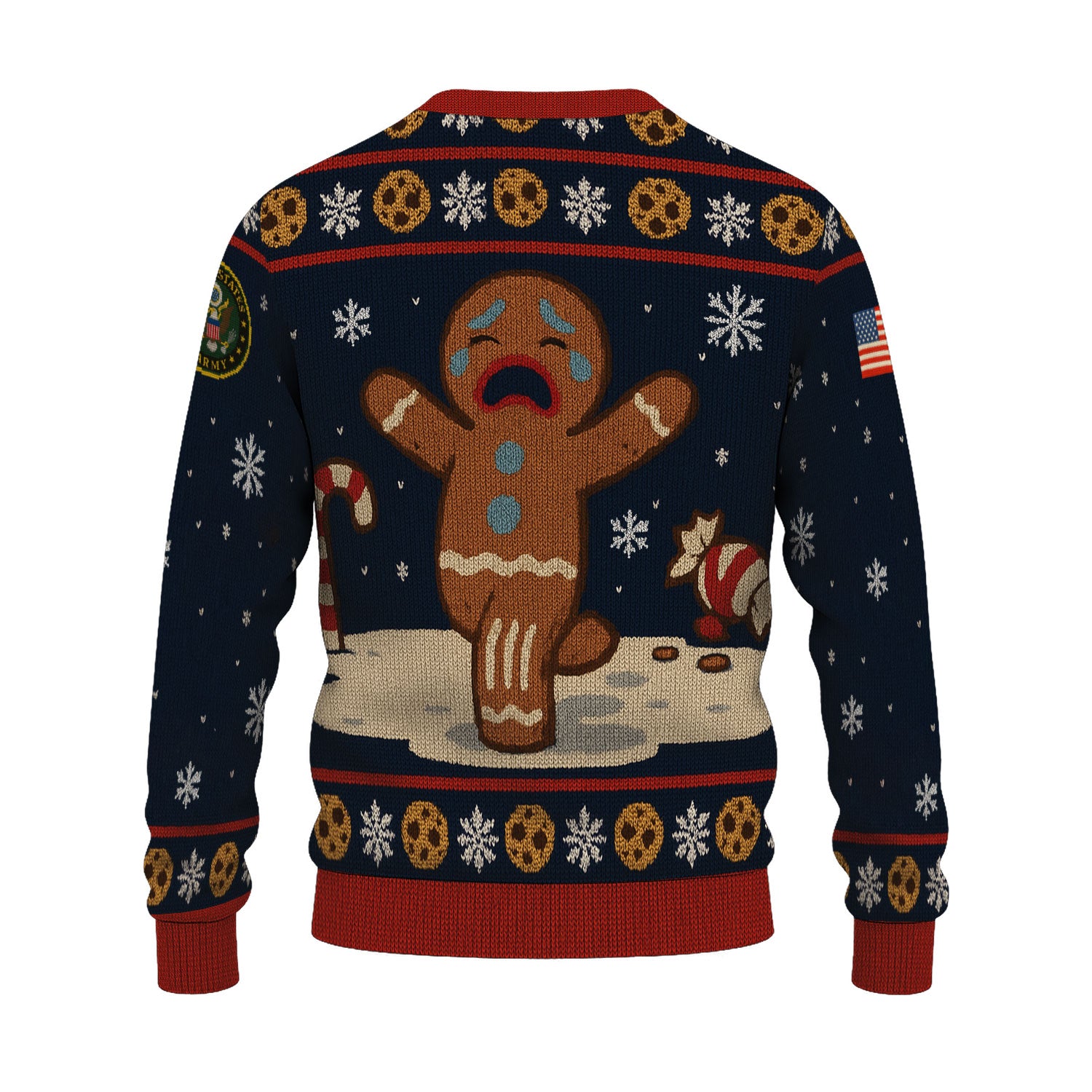 US Army Eagle Ugly Christmas Sweater