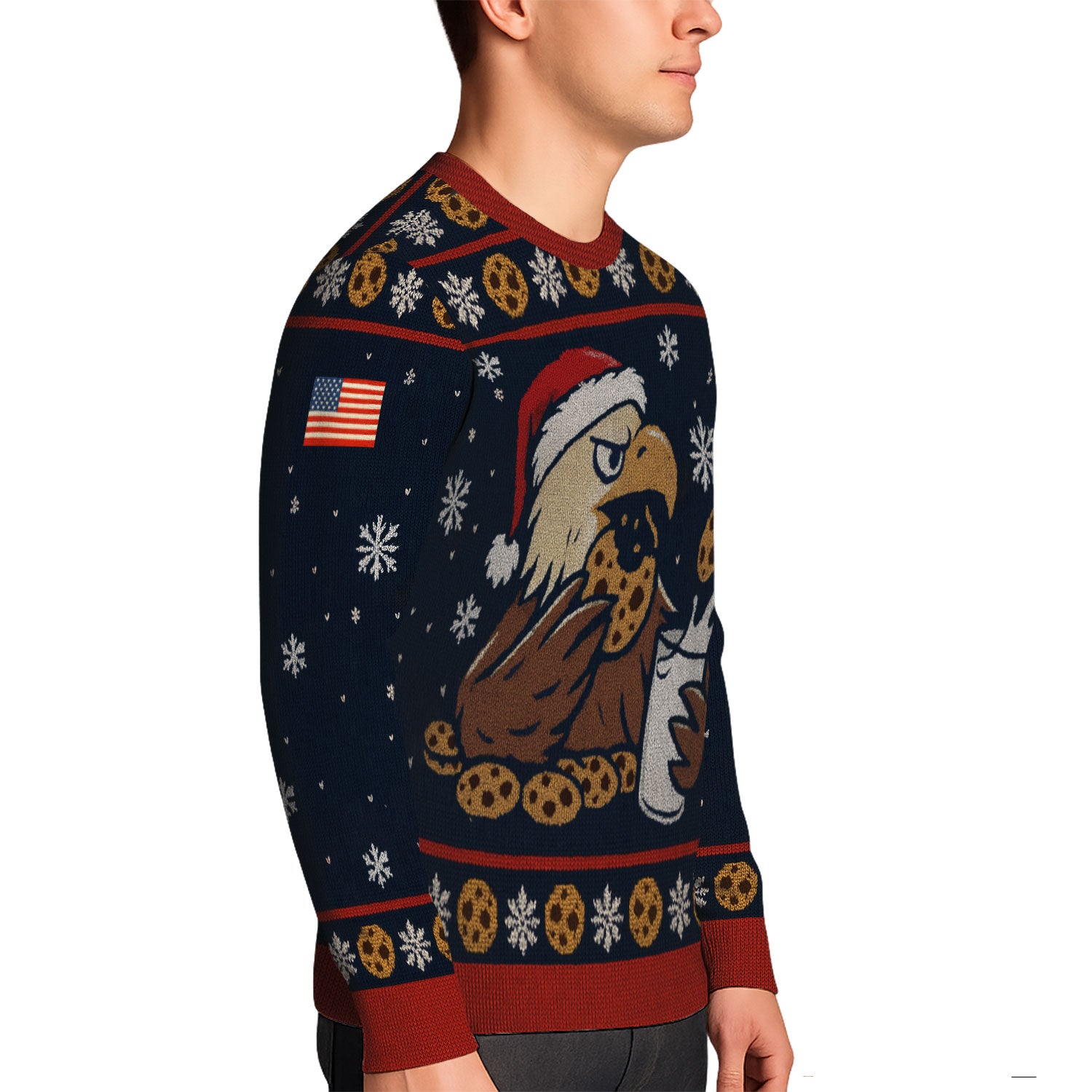 US Army Eagle Ugly Christmas Sweater