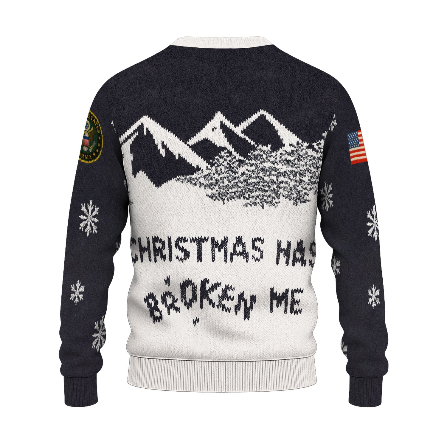 US Army Ugly Christmas Sweater KAUST32