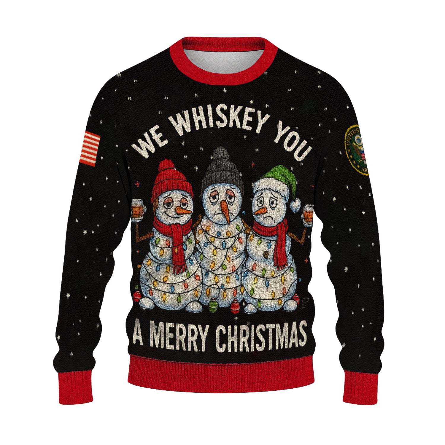 US Army Ugly Christmas Sweater KAUST33