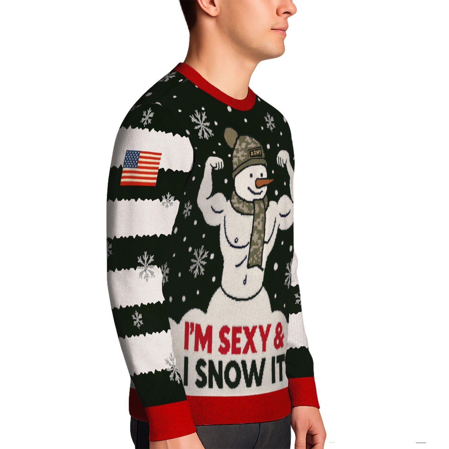 US Army Ugly Christmas Sweater KAUST34