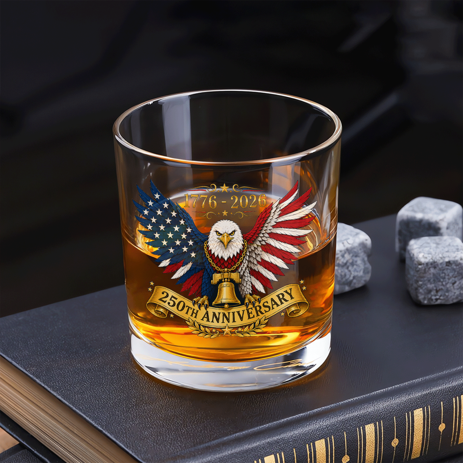 USA Independence Anniversary Whiskey Glass Heritage Collection