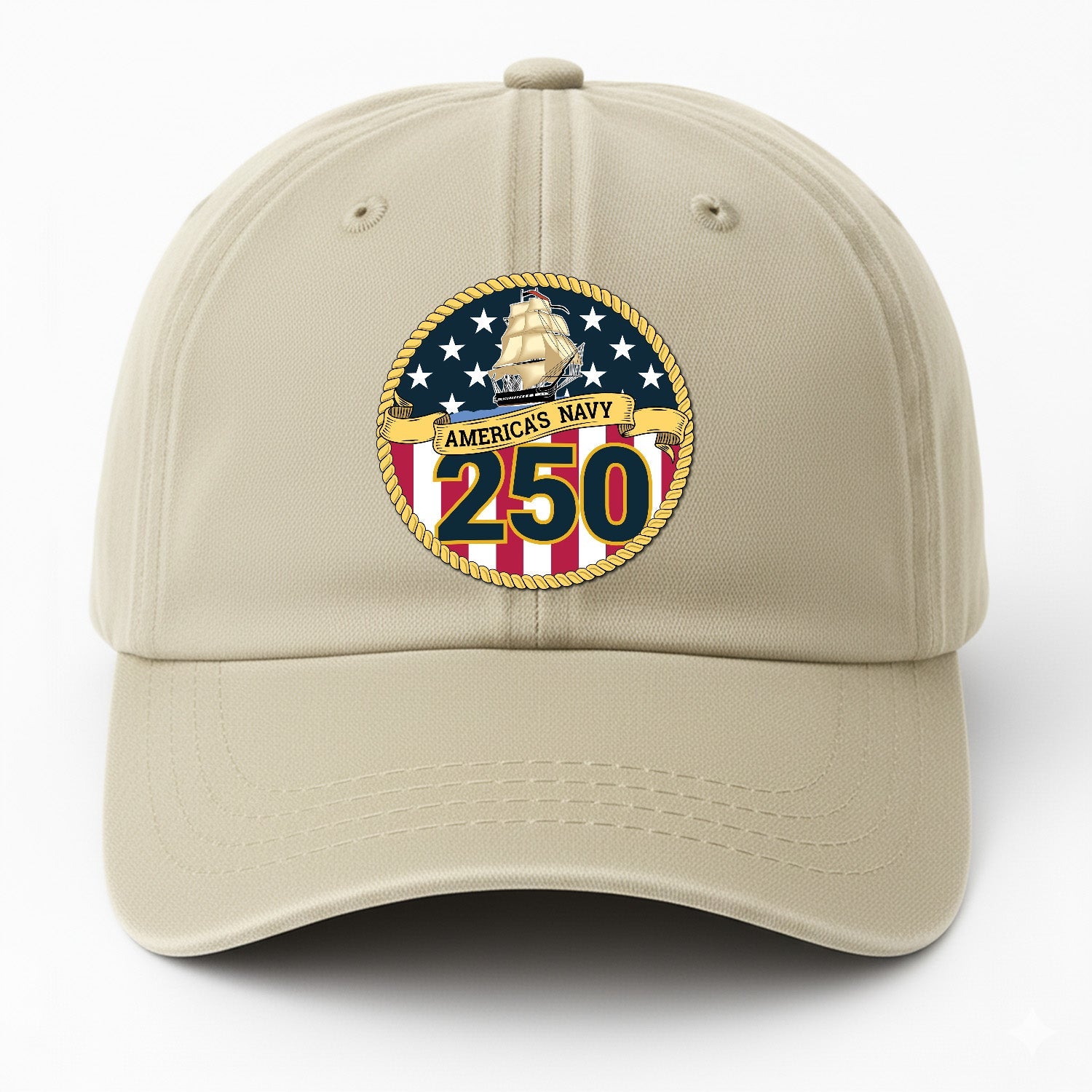 America's Navy 250 Premium Washed Denim Cap