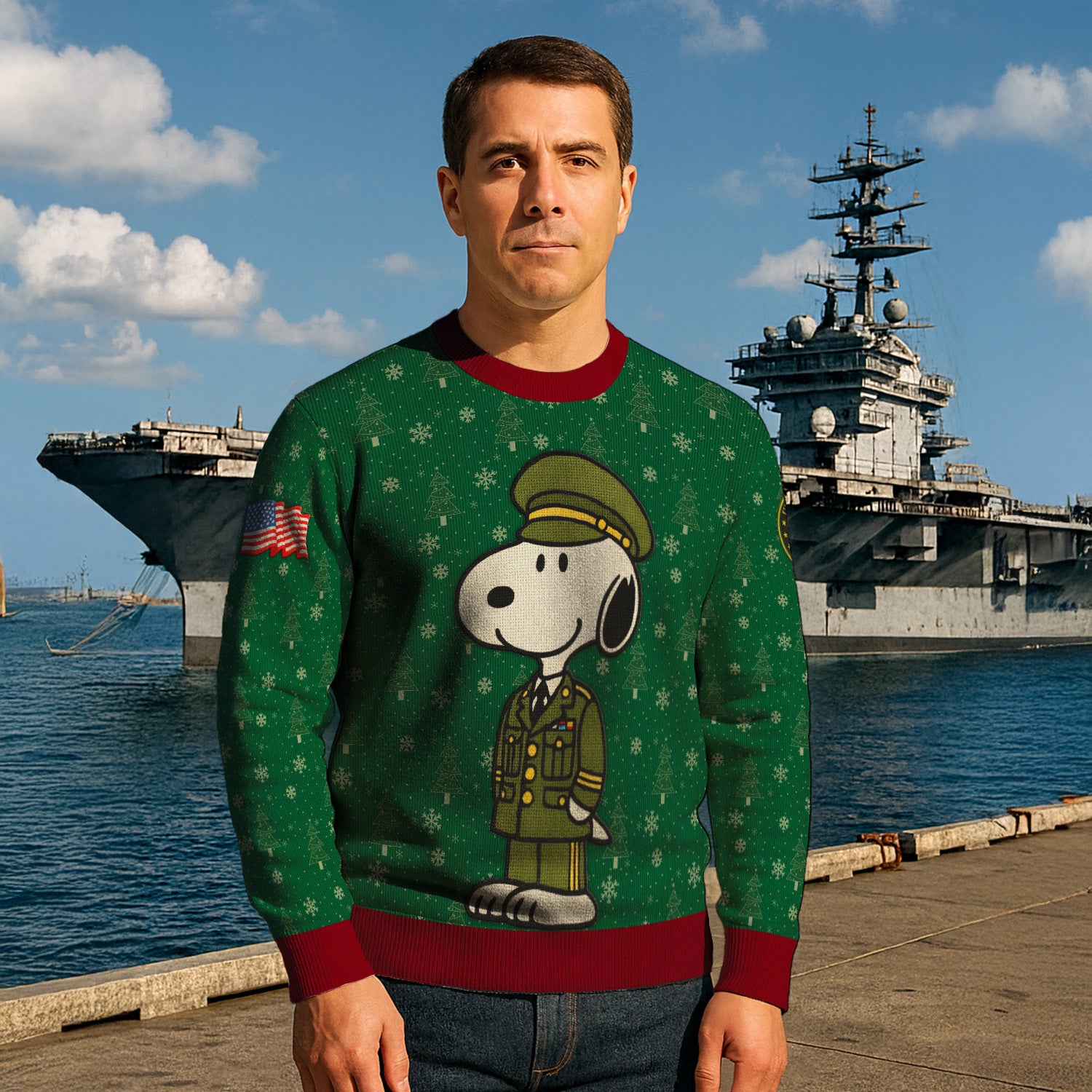 US Army Ugly Christmas Sweater
