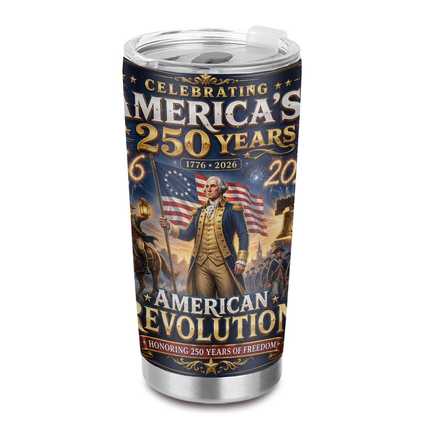 USA 1776-2026 Liberty Tumbler 20oz Heritage Gift