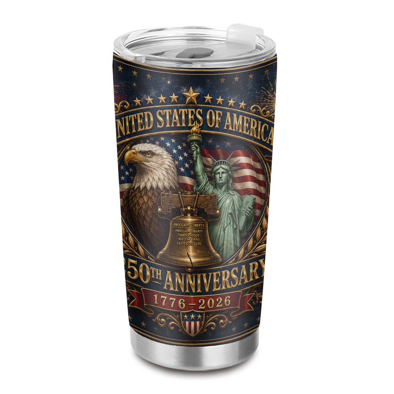 America Semiquincentennial Tumbler 20oz Patriotic Edition