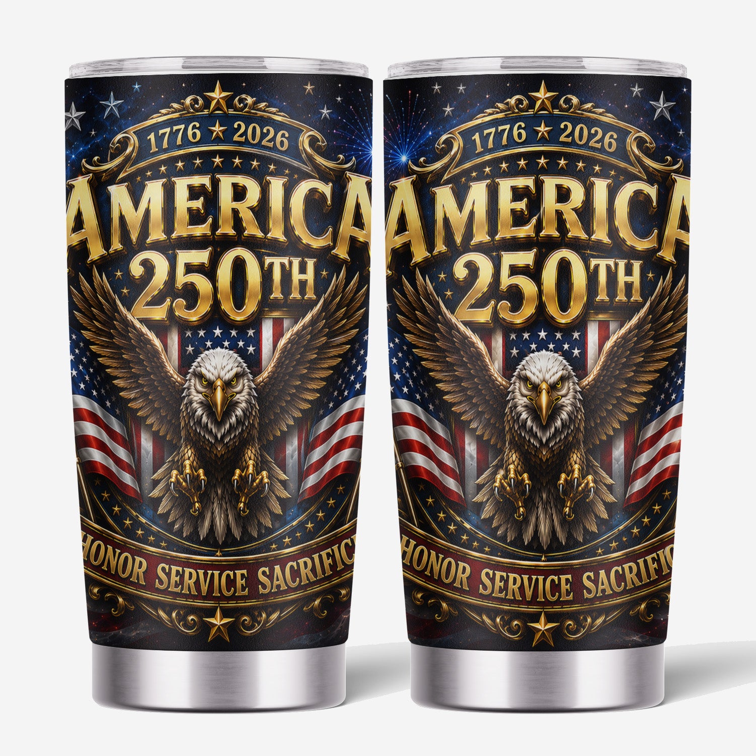 USA Liberty Bell Tumbler 20oz 250 Years Gift