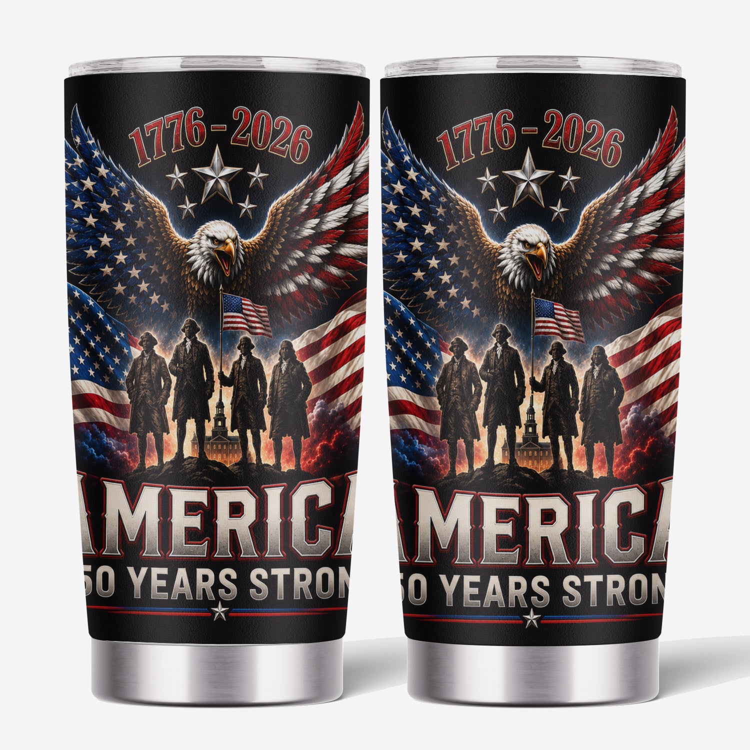 USA Semiquincentennial Tumbler 20oz Heritage Celebration