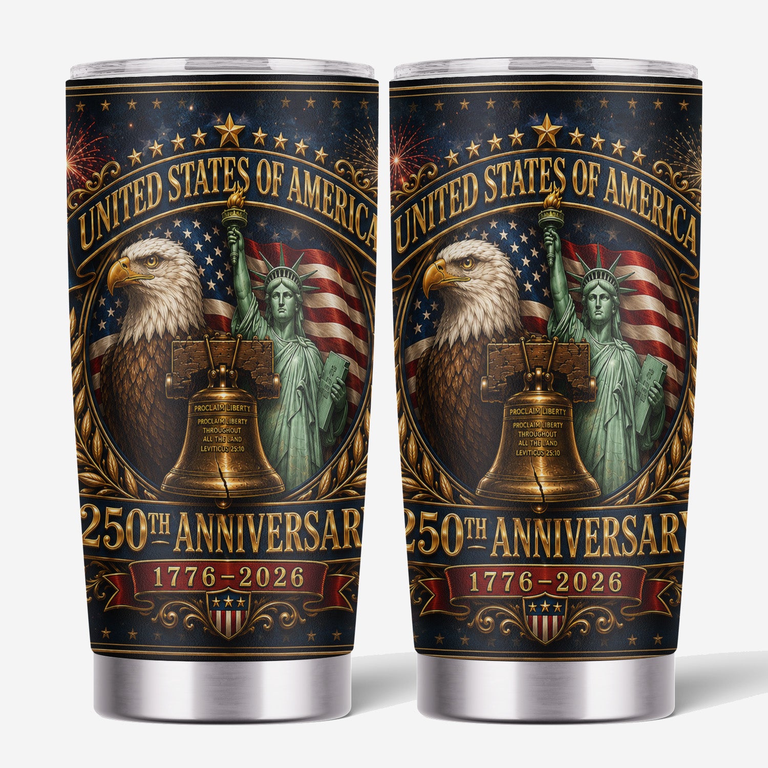 America Semiquincentennial Tumbler 20oz Patriotic Edition