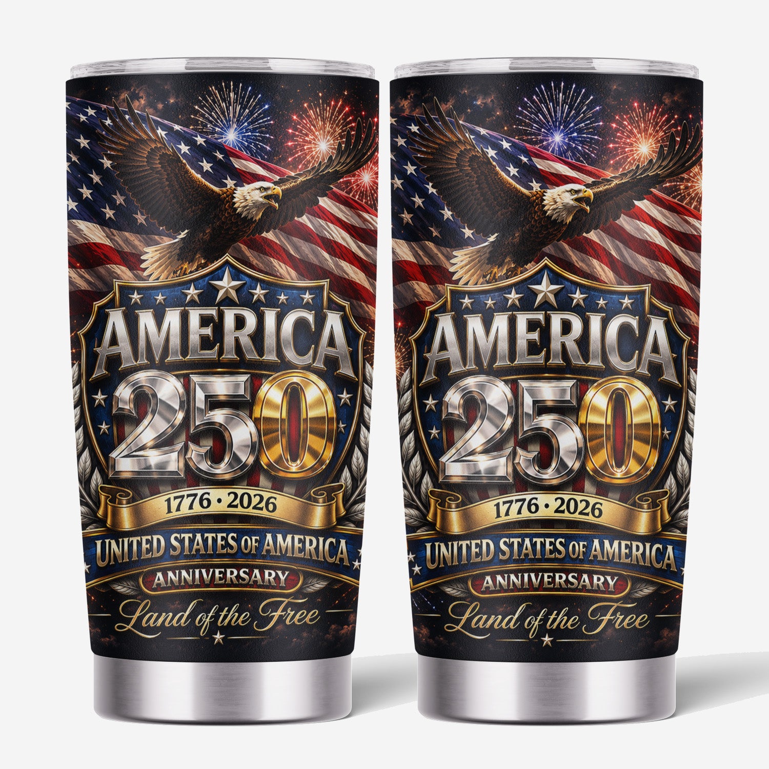America 250 Liberty Eagle Tumbler 20oz Collector Edition