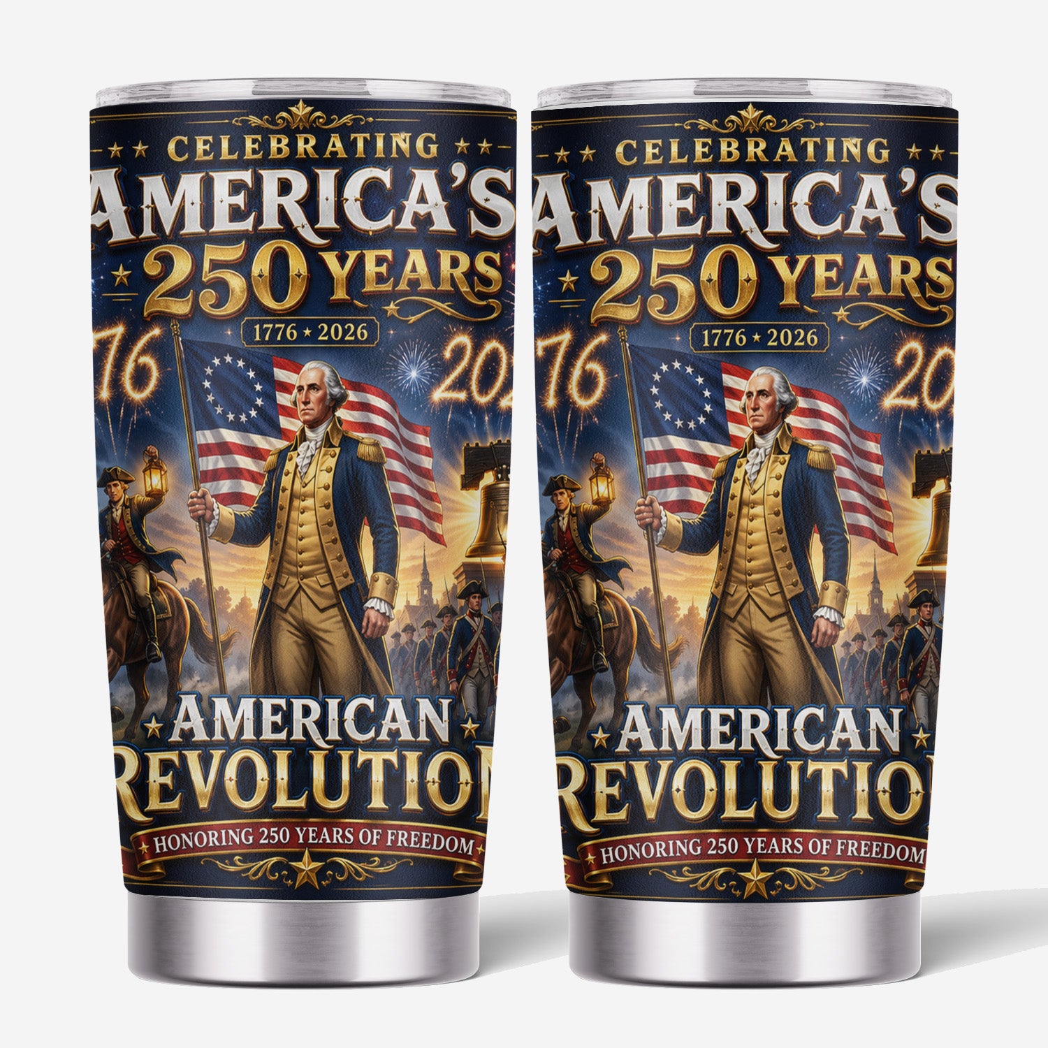 USA 1776-2026 Liberty Tumbler 20oz Heritage Gift