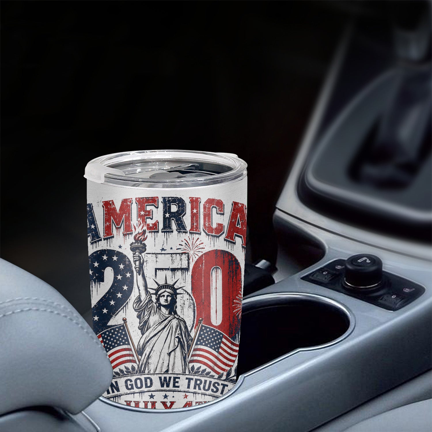 USA 250 Heritage Tumbler 20oz Patriotic Freedom Gift