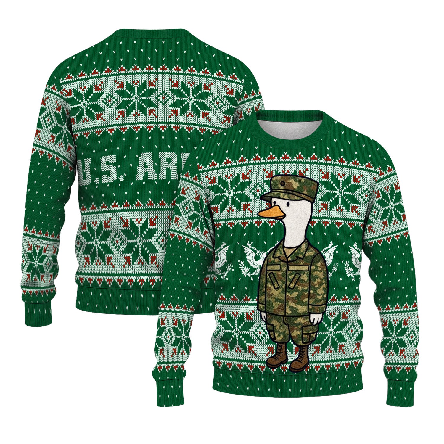 US Army Ugly Christmas Sweater