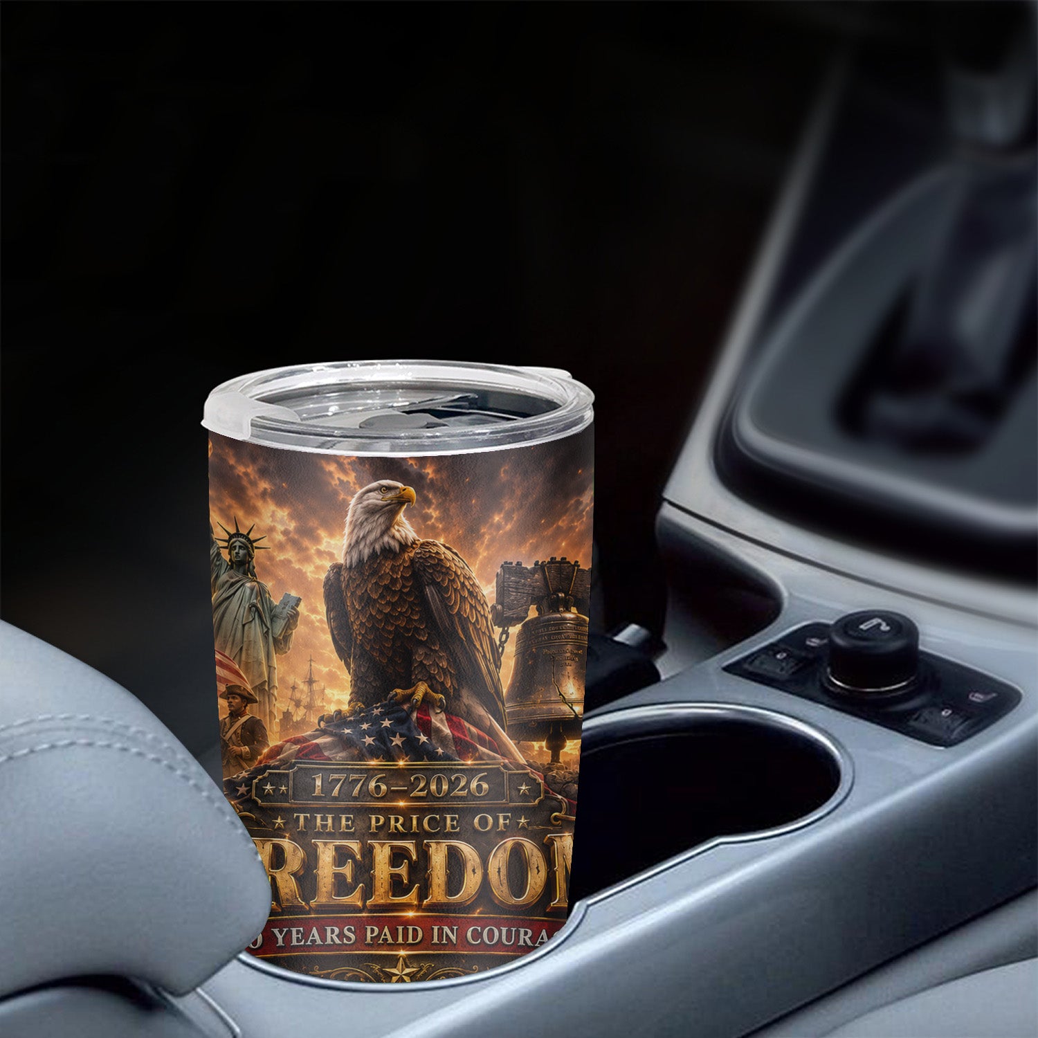 America 250 Years Tumbler 20oz Liberty Celebration