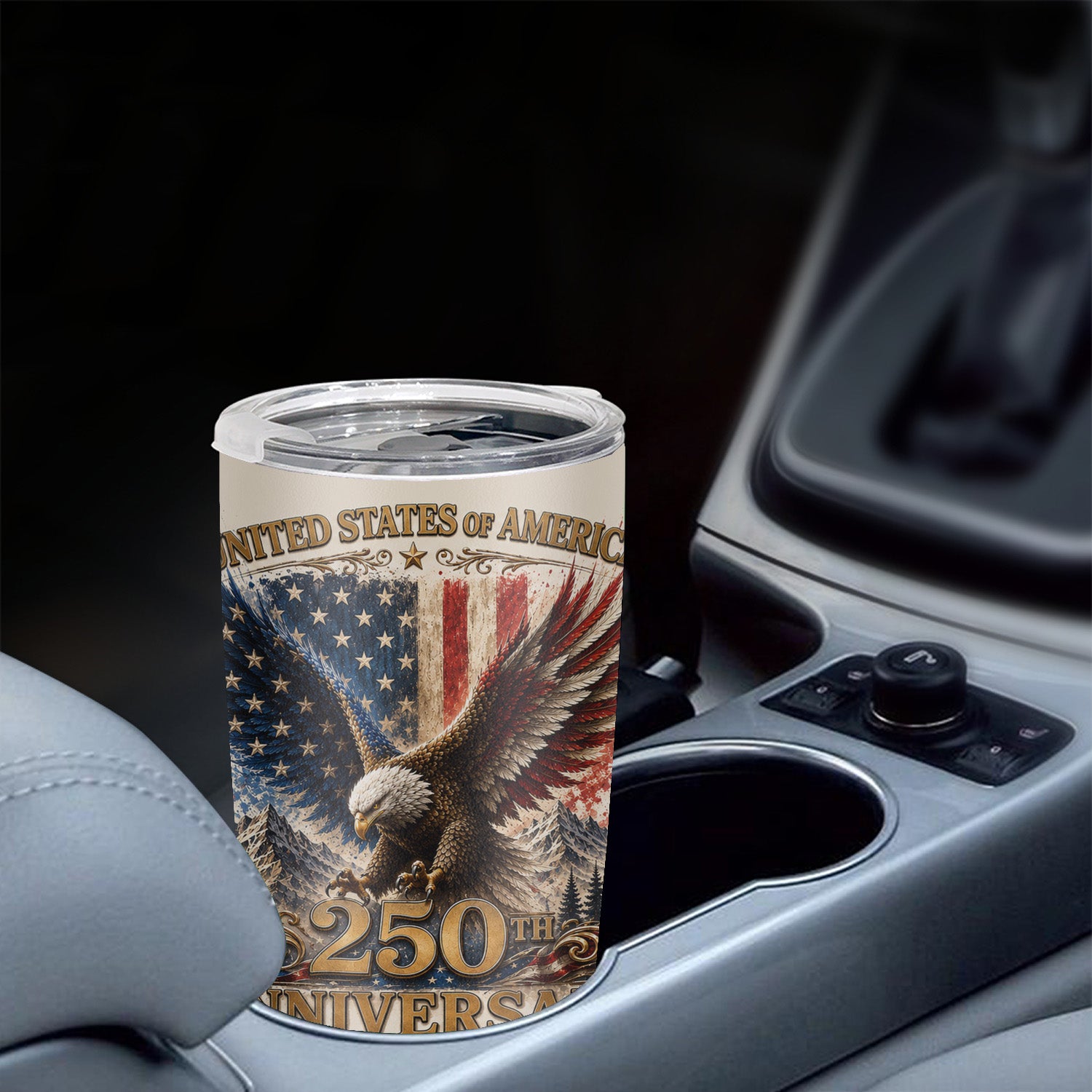 America 250 Freedom Tumbler 20oz Independence Gift