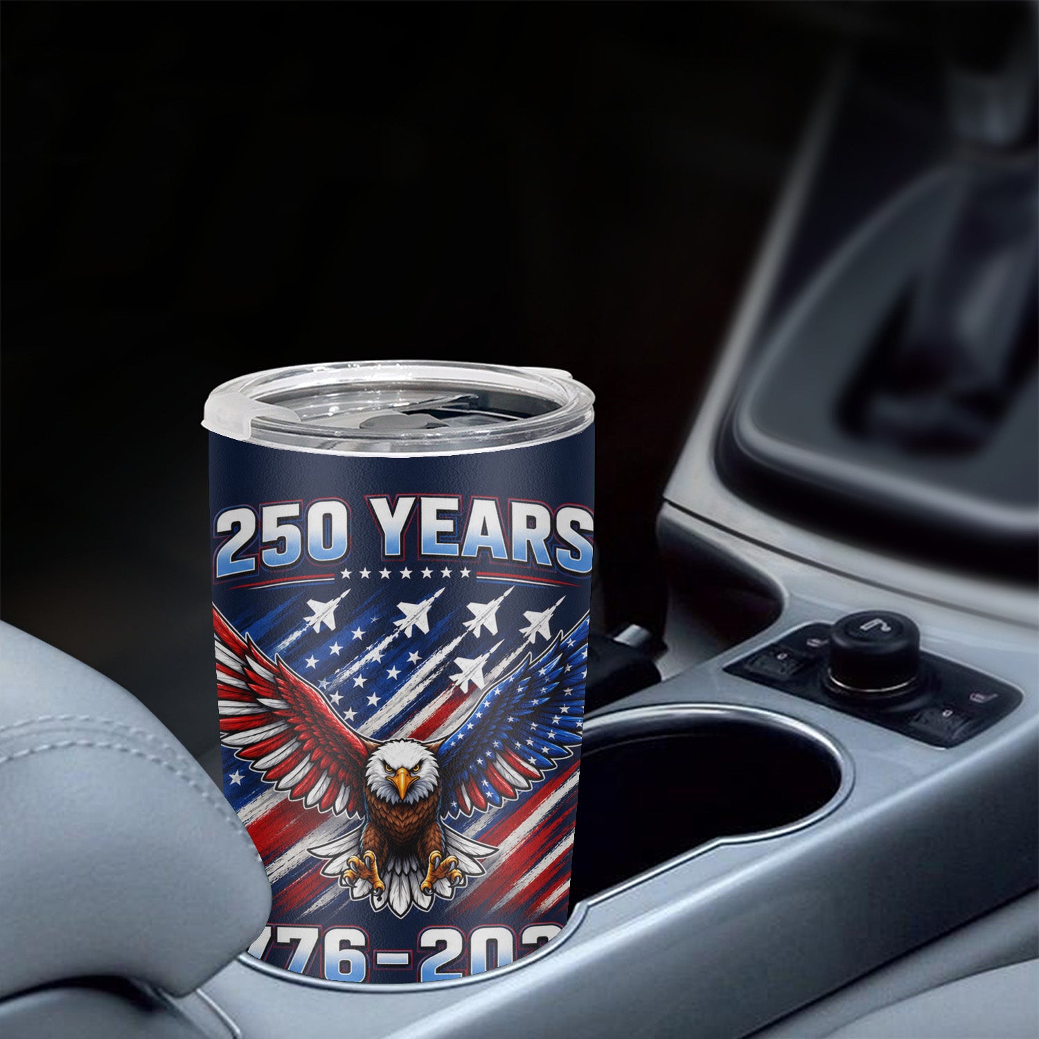 America 250th Birthday Tumbler 20oz American Pride Gift