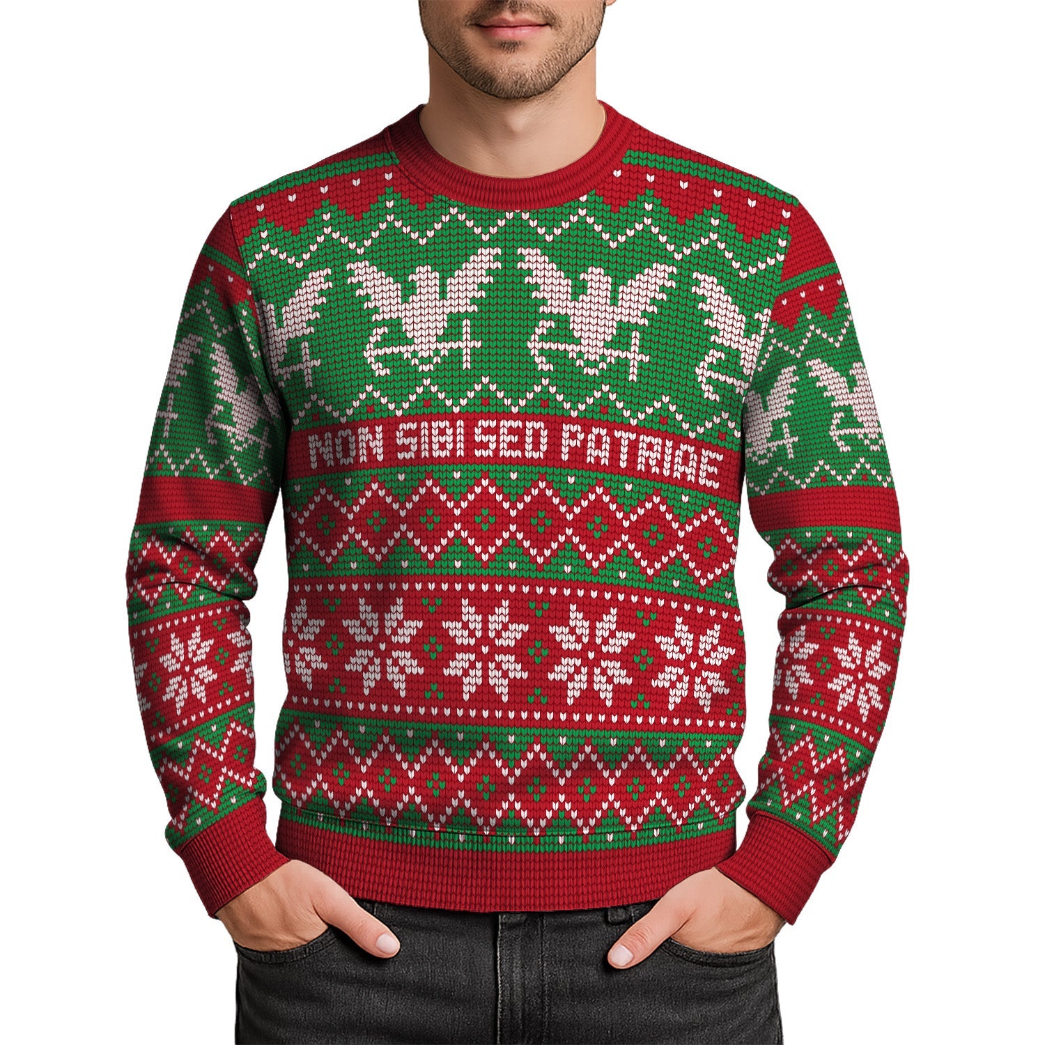 US Navy 250th Anniversary Christmas Ugly Sweater