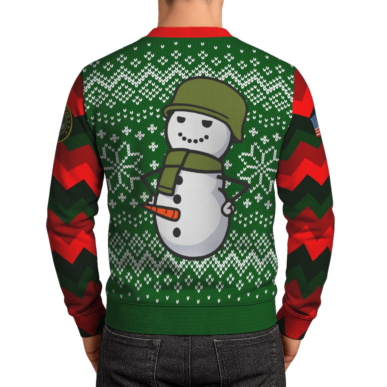 US Army Ugly Christmas Sweater KRUST27