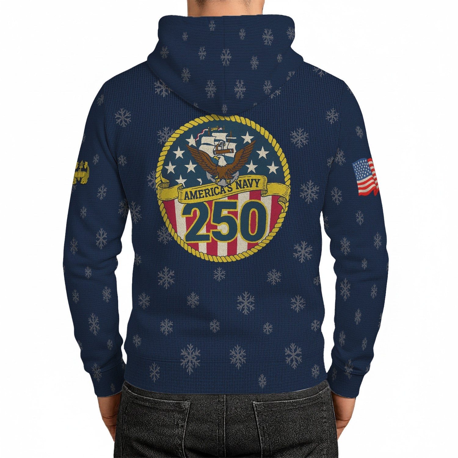 Personalized US Navy 3D All Over Print Hoodie KRH3D04