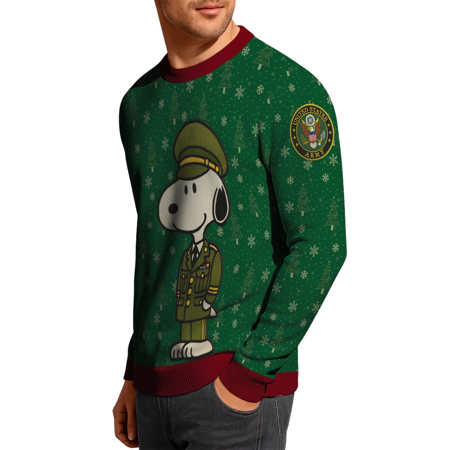 US Army Ugly Christmas Sweater