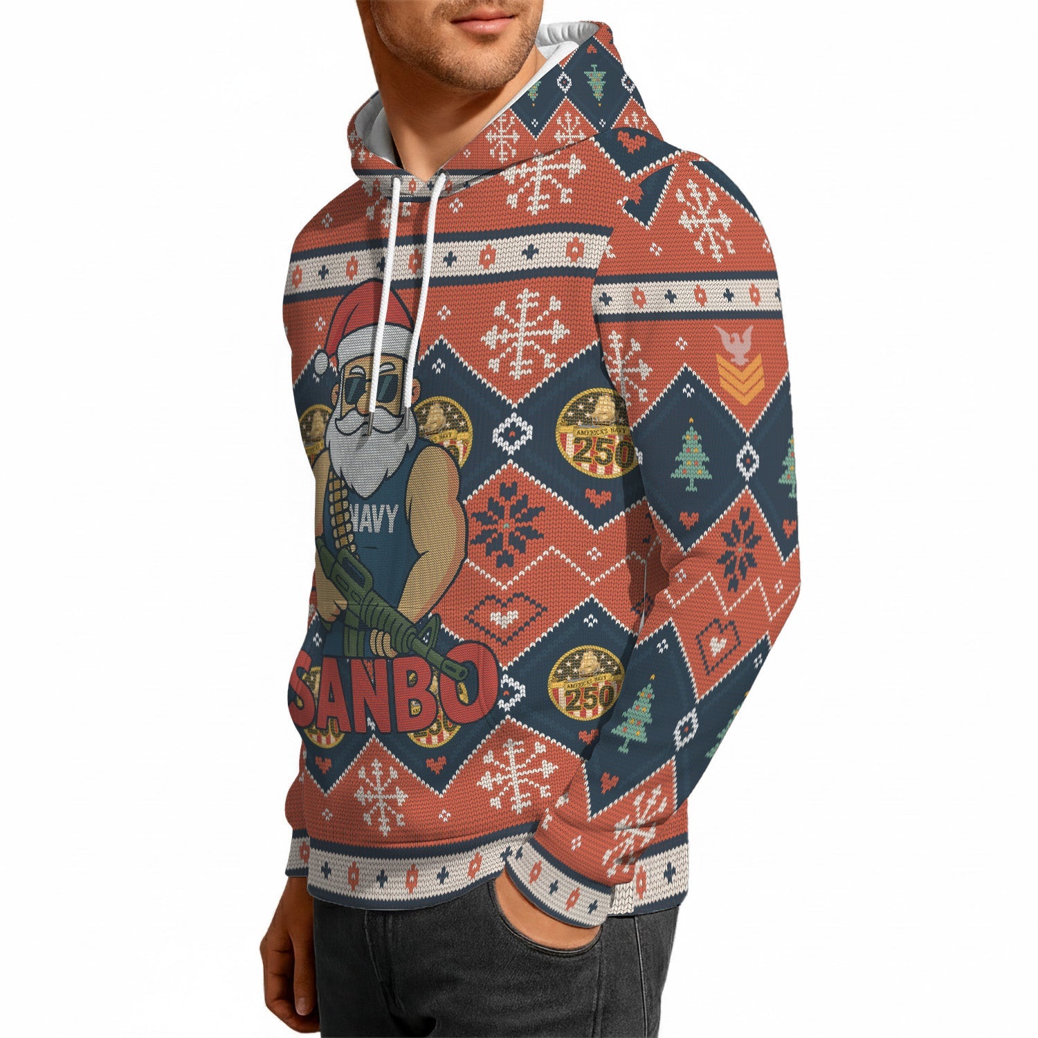 Personalized US Navy 3D All Over Print Hoodie KRH3D08
