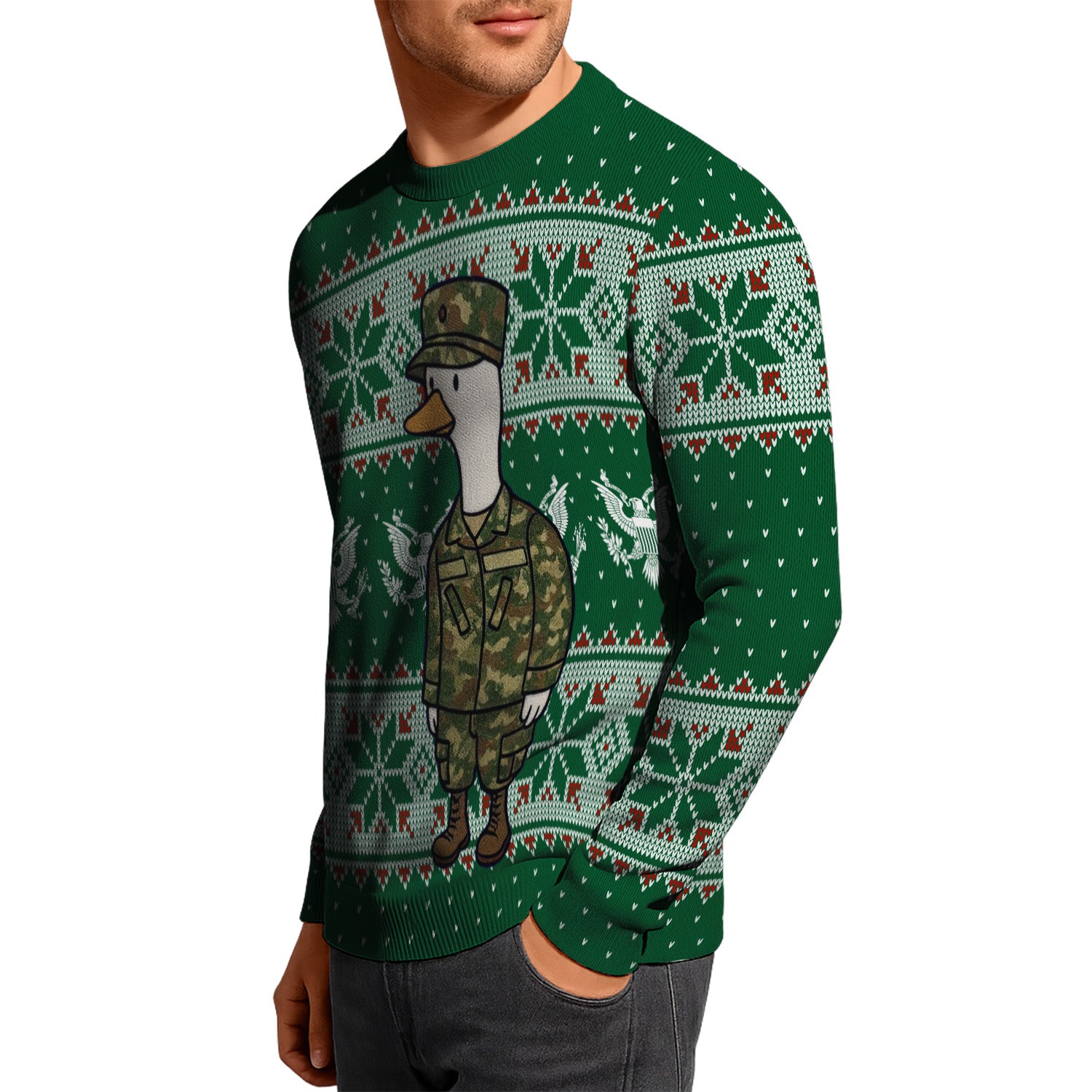 US Army Ugly Christmas Sweater