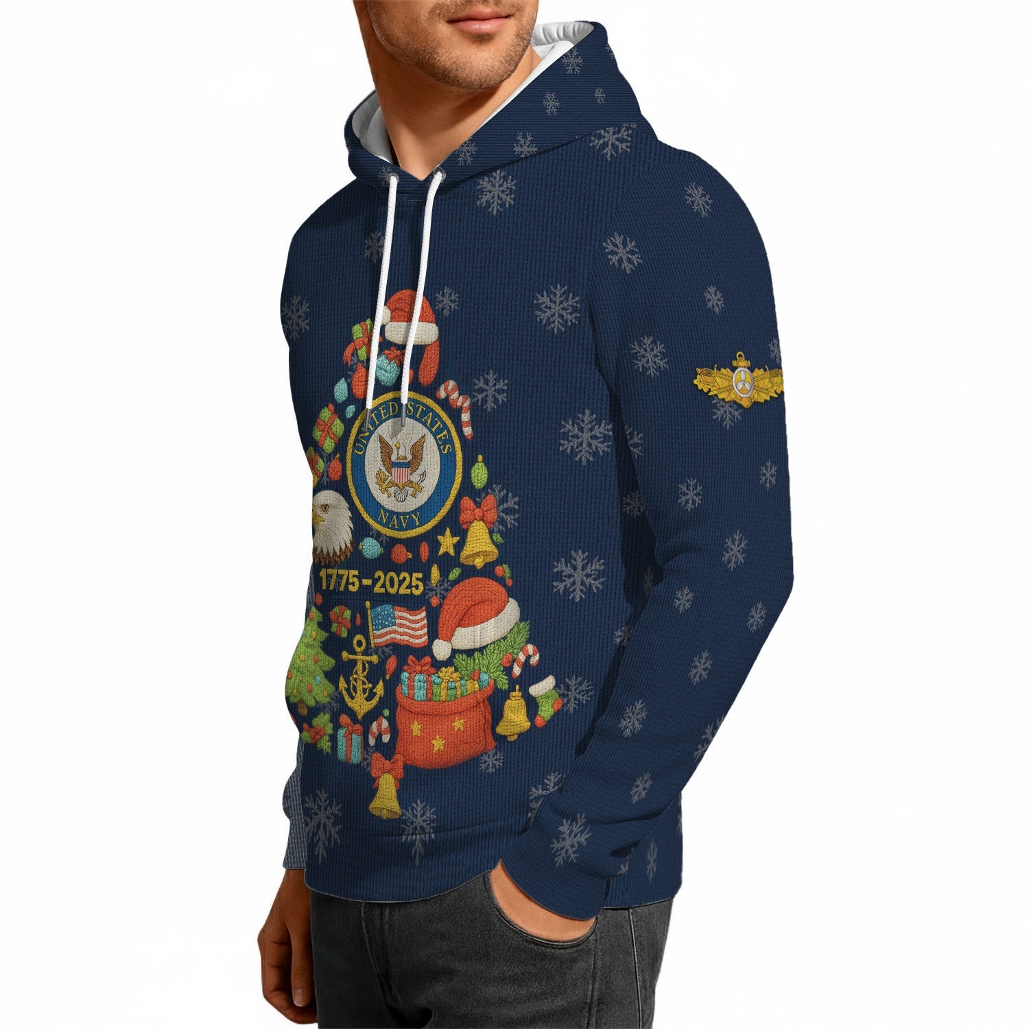 Personalized US Navy 3D All Over Print Hoodie KRH3D04