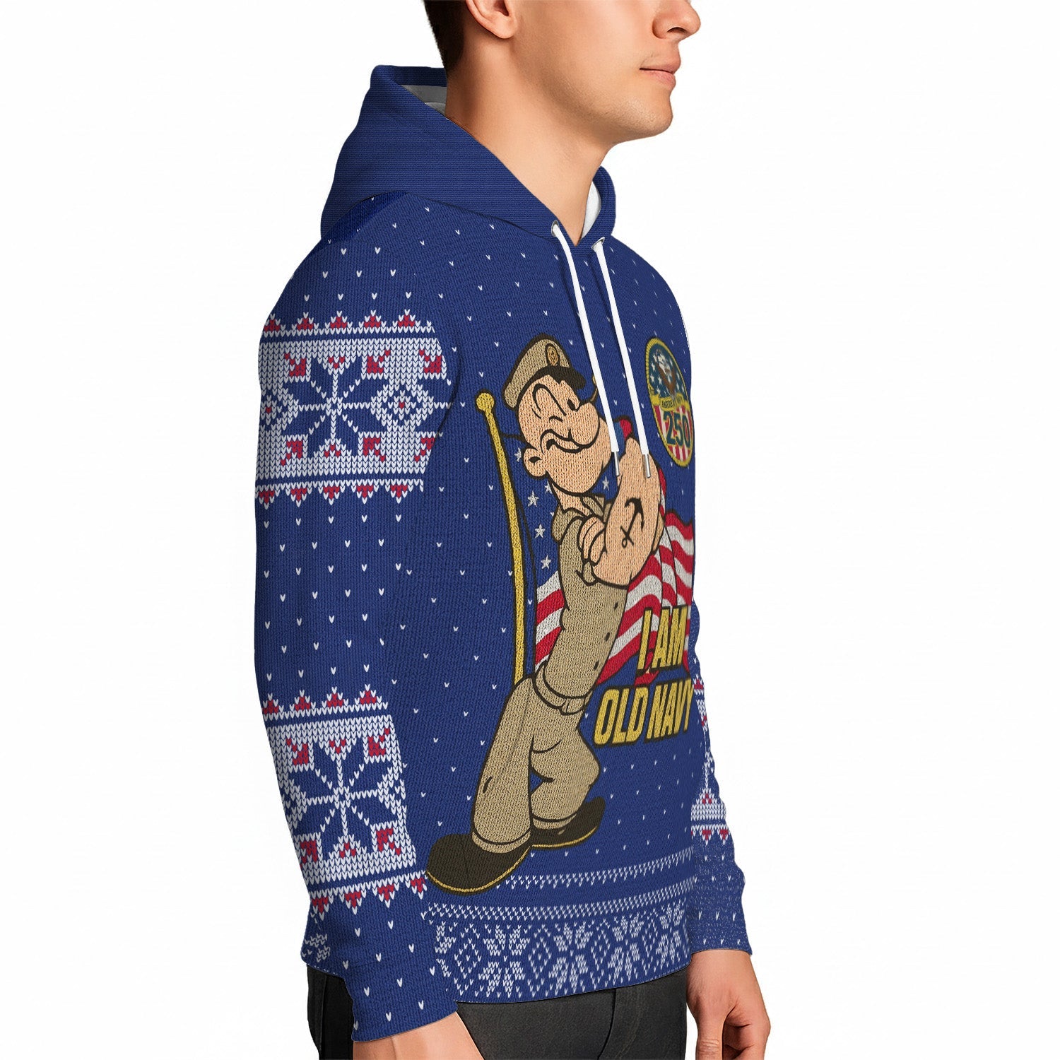 I Am Old Navy 3D All Over Print Hoodie