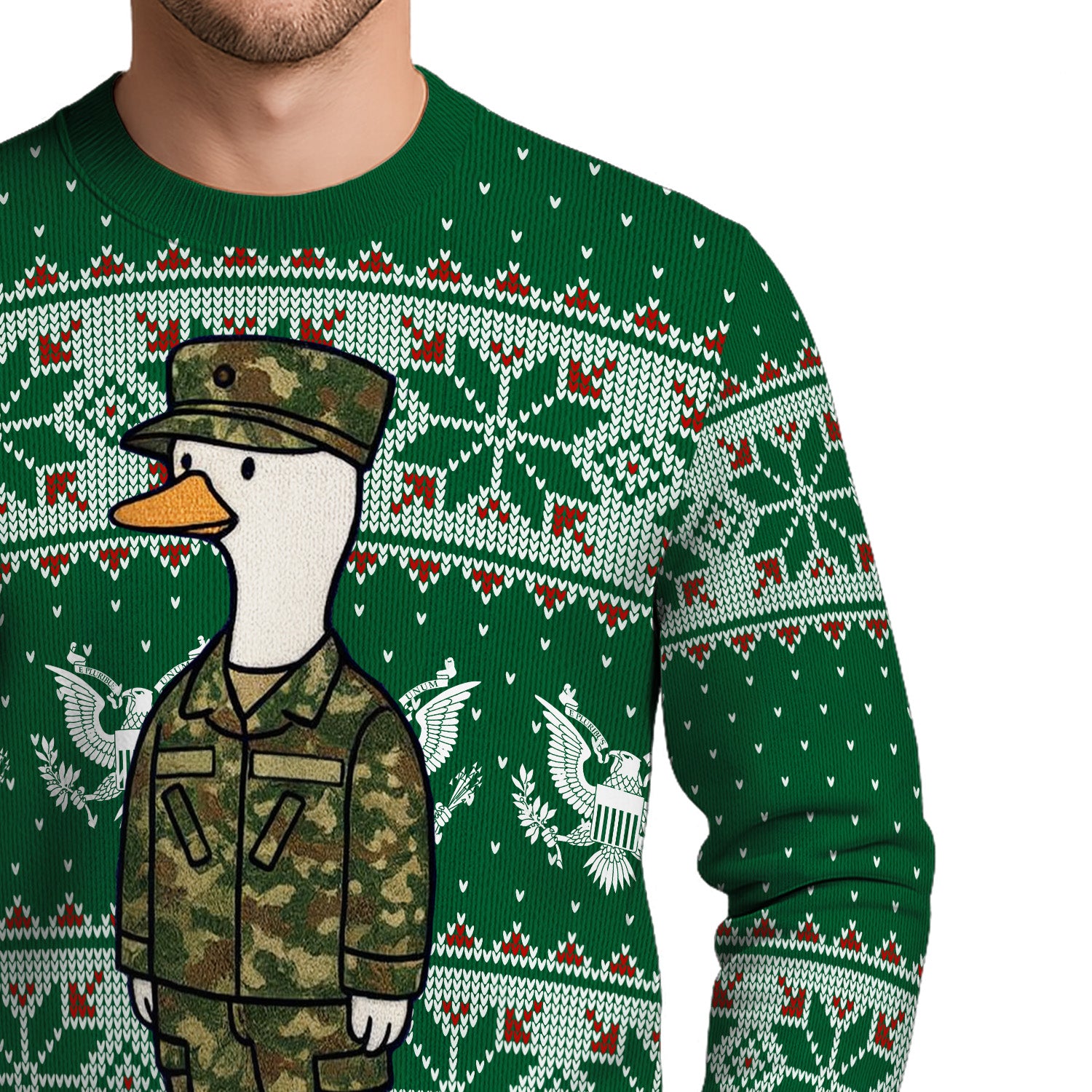 US Army Ugly Christmas Sweater