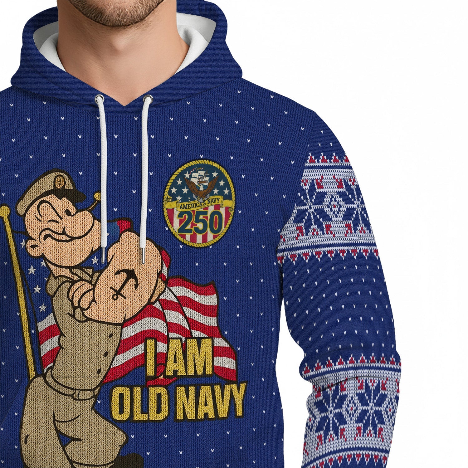 I Am Old Navy 3D All Over Print Hoodie