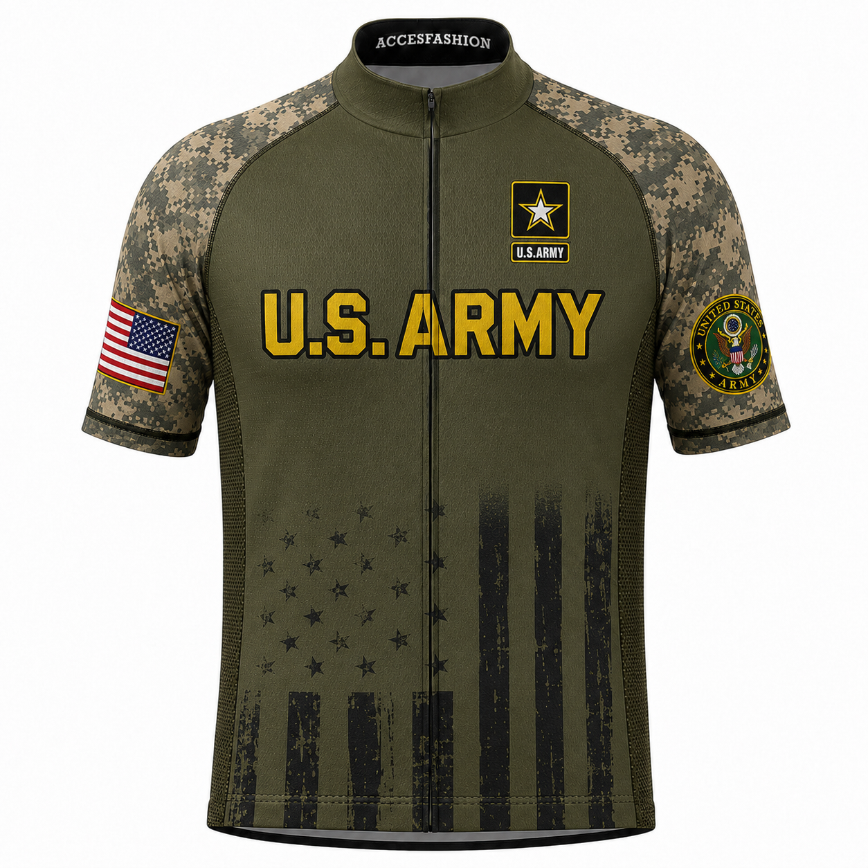 Personalized U.S. Army 250th Anniversary Cycling Kit