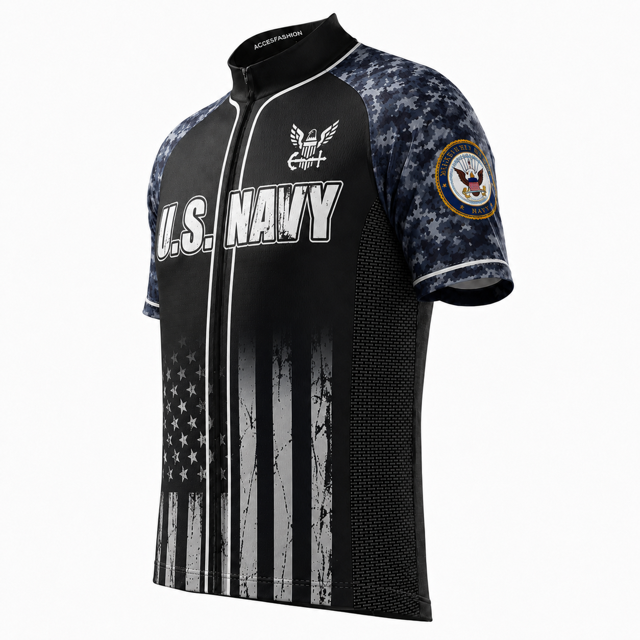 Personalized U.S. Navy 250th Cycling Jersey Kit