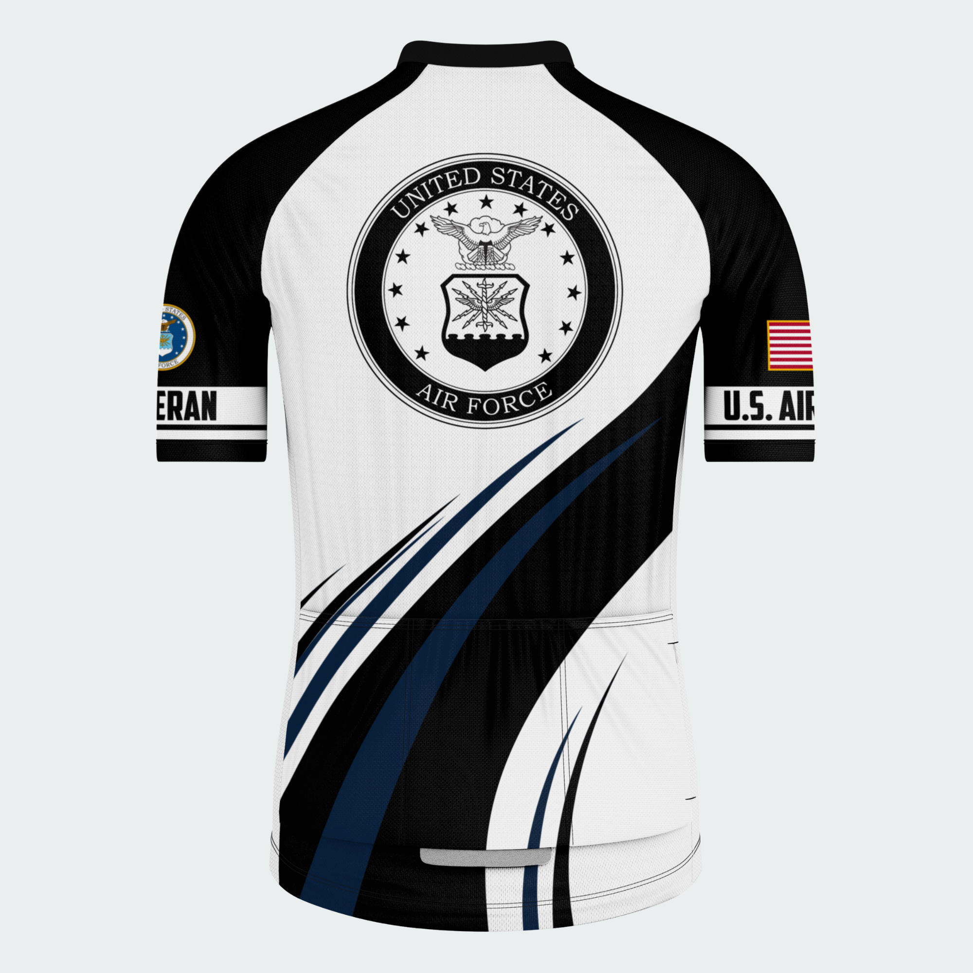 Men’s Personalized U.S. Air Force Proudly Served Cycling Jersey & Kit