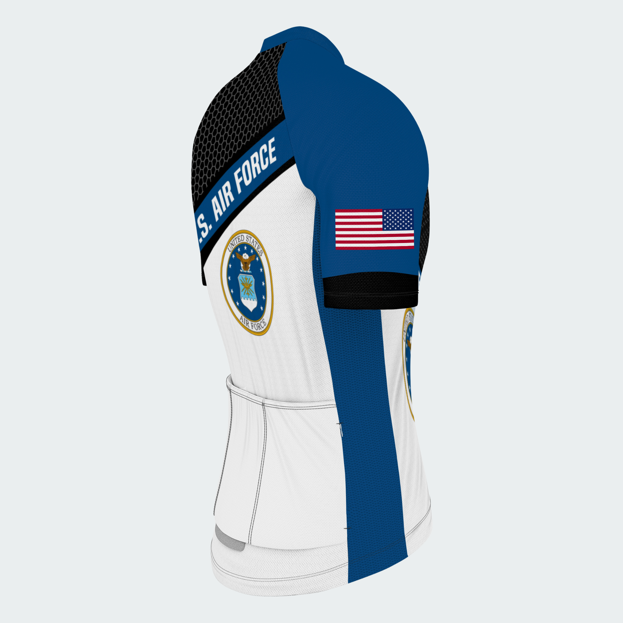Men’s Personalized U.S. Air Force Regular Fit Cycling Jersey & Kit