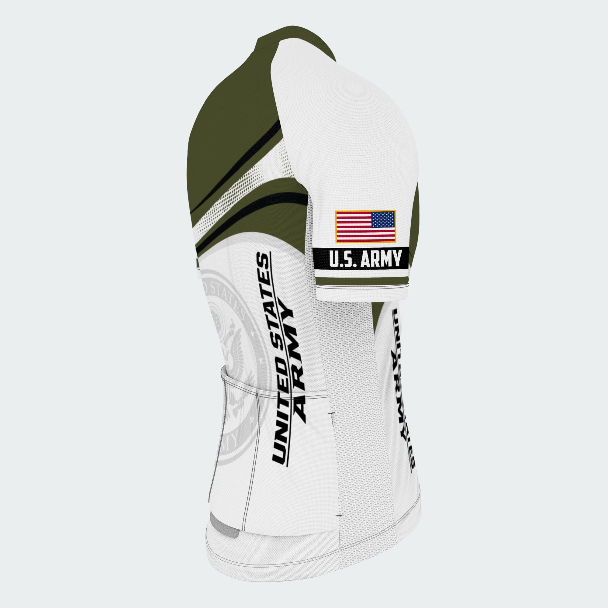 Men’s Personalized U.S. Army Regular Fit Cycling Jersey & Kit