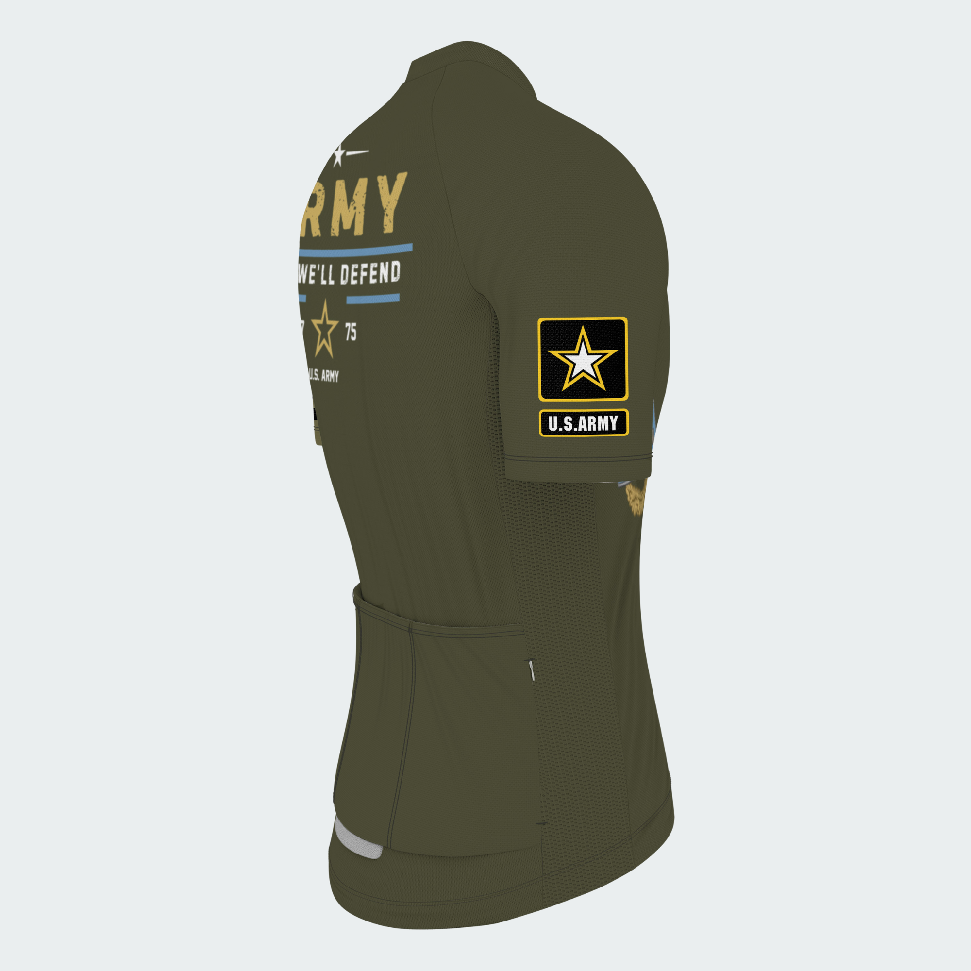 Men’s U.S. Army Infantry Regular Fit Cycling Jersey