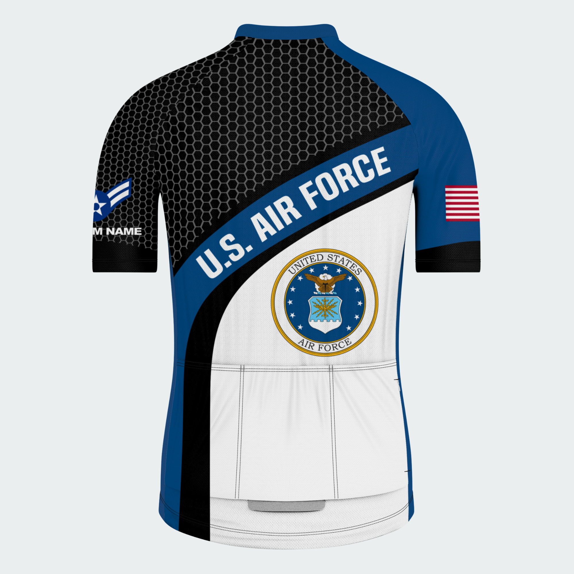 Men’s Personalized U.S. Air Force Regular Fit Cycling Jersey & Kit
