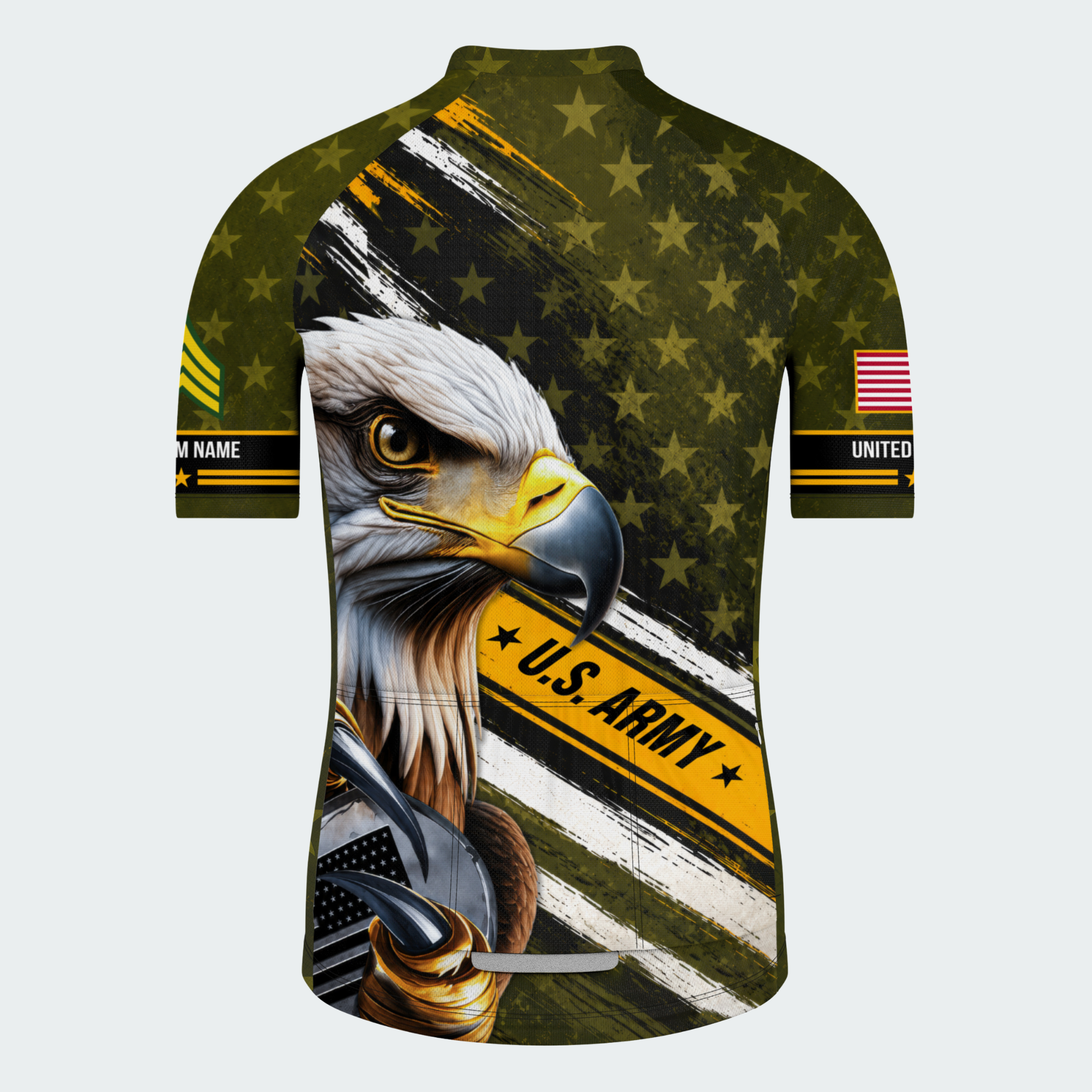 Men’s Personalized U.S. Army Eagle Pride Cycling Jersey & Kit